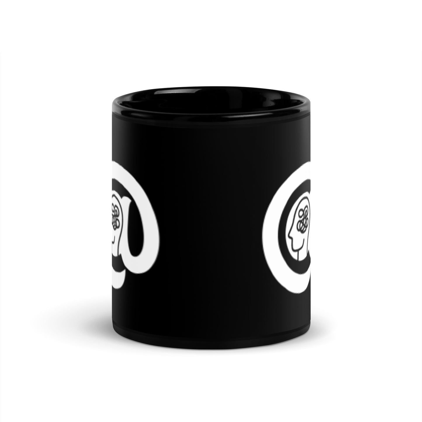 @Anxiety - Black Glossy Mug