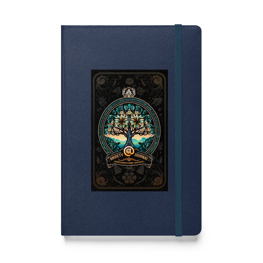 Anxiety Journal - Hardcover bound notebook