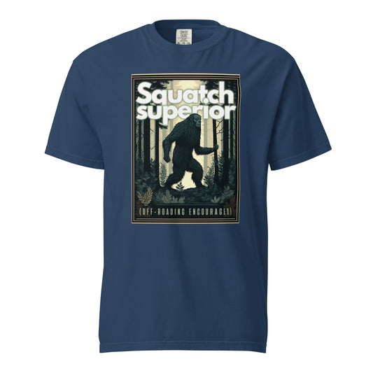 Squatch Superior - Unisex garment-dyed heavyweight t-shirt