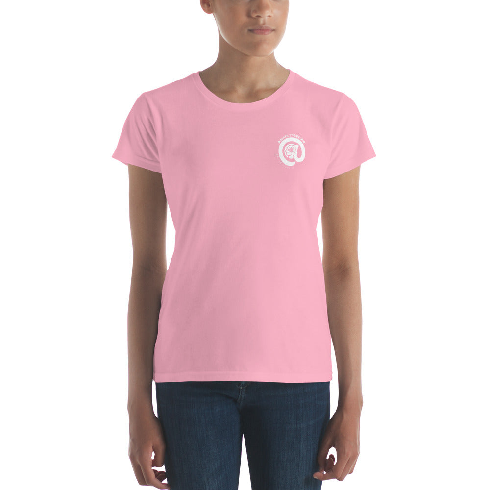 @Anxiety (Branded and Crested) - Women's Fitted short sleeve t-shirt