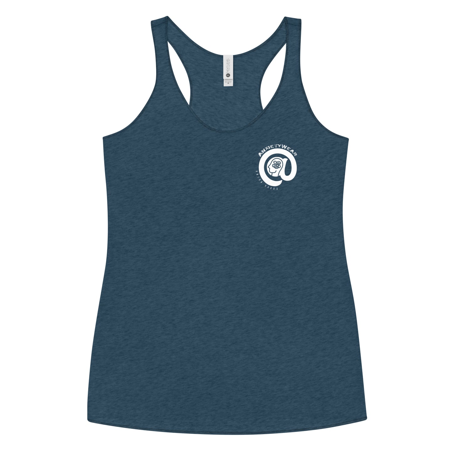 @Anxiety (Branded) - Women's Crested Racerback Tank