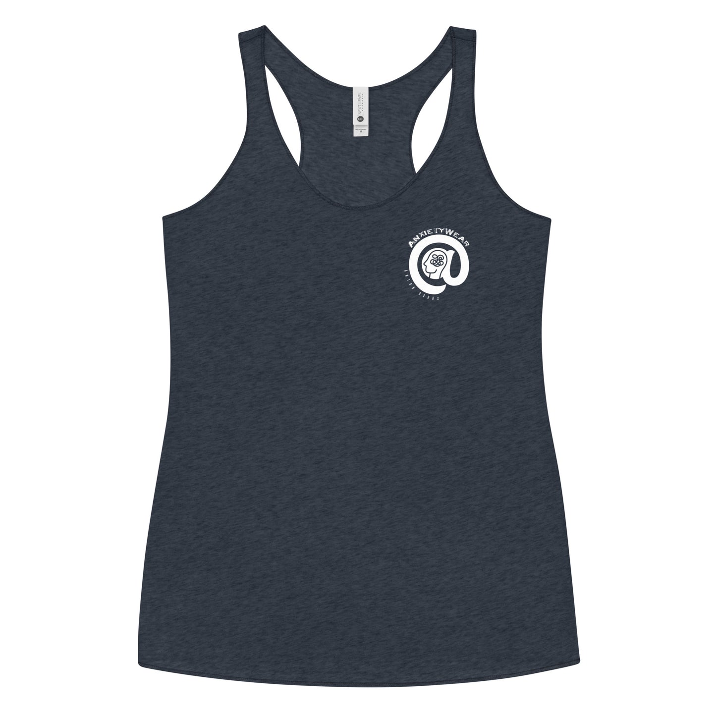 @Anxiety (Branded) - Women's Crested Racerback Tank